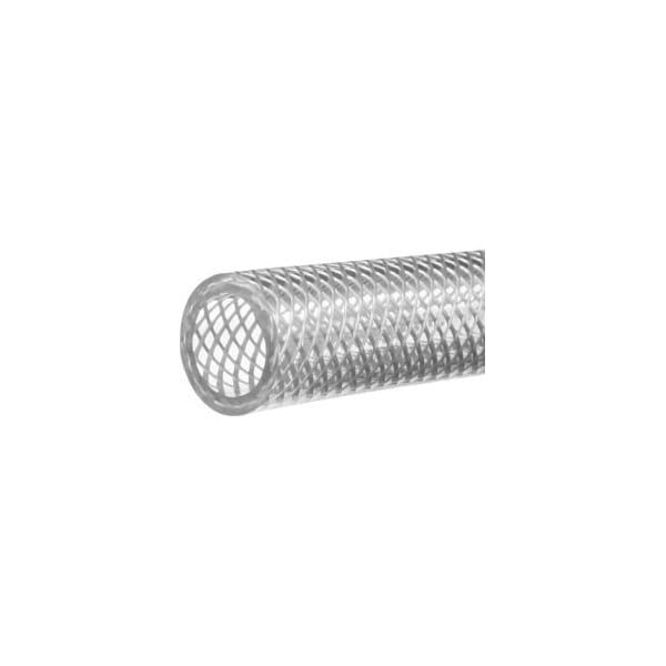 Usa Industrials Reinforced High Pressure Clear PVC Tubing-1/2"ID x 5/8"OD x 100 ft. ZUSA-HT-10 - main